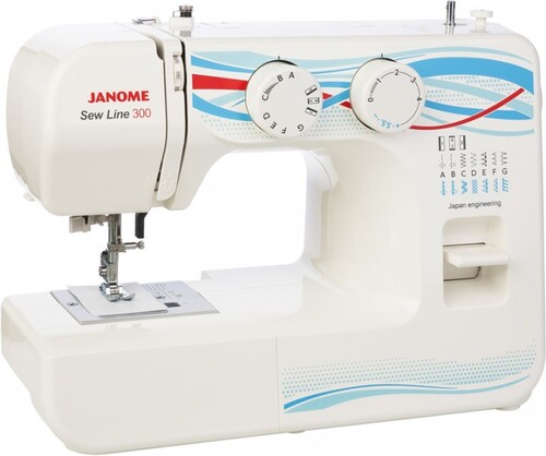 Купить Швейная машина Janome Sew Line 300  1213570. Характеристики, отзывы и цены в Донецке