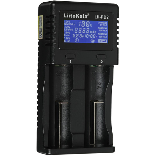 Купить Зарядное устройство LiitoKala Lii-PD2 EU  9212389. Характеристики, отзывы и цены в Донецке