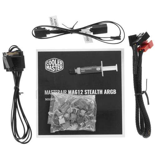 Купить Кулер для процессора Cooler Master MasterAir MA612 Stealth ARGB  4835289. Характеристики, отзывы и цены в Донецке