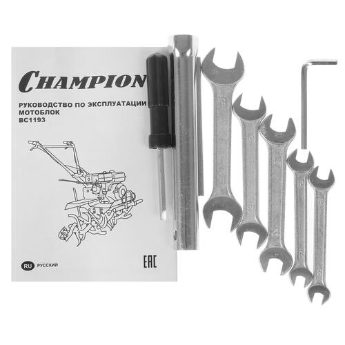 Купить Мотоблок бензиновый Champion ВC1193  7996519. Характеристики, отзывы и цены в Донецке