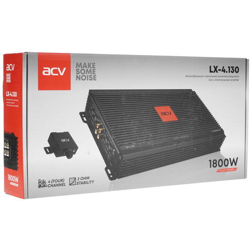 Купить Усилитель ACV LX-4.130  5340023. Характеристики, отзывы и цены в Донецке