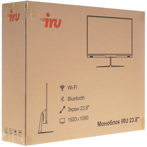 Купить 23.8" Моноблок iRU P231  5607763. Характеристики, отзывы и цены в Донецке