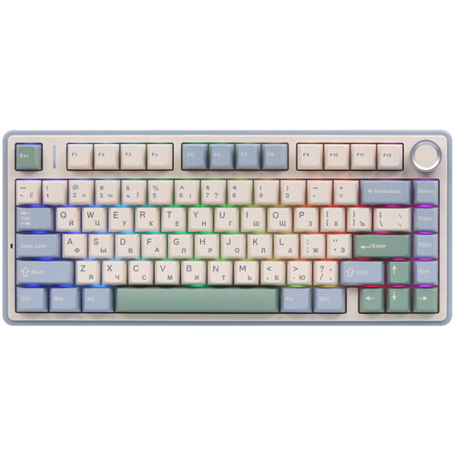 Купить Клавиатура проводная + беспроводная AULA F75  5602295. Характеристики, отзывы и цены в Донецке