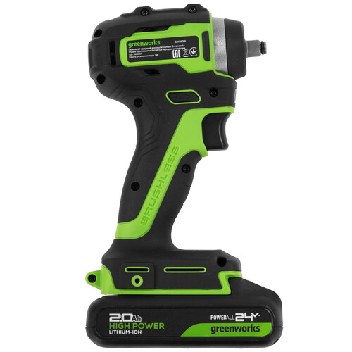 Купить Гайковерт GreenWorks G24IW200 24V  9305442. Характеристики, отзывы и цены в Донецке