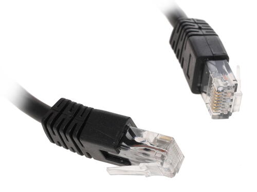 Купить Патч-корд Cablexpert PP6U-0.25M/BK  1245843. Характеристики, отзывы и цены в Донецке