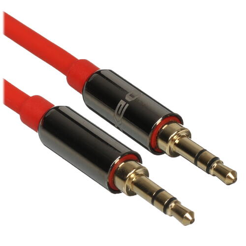 Купить Кабель   DEXP 3.5 mm jack - 3.5 mm jack красный  5421519. Характеристики, отзывы и цены в Донецке