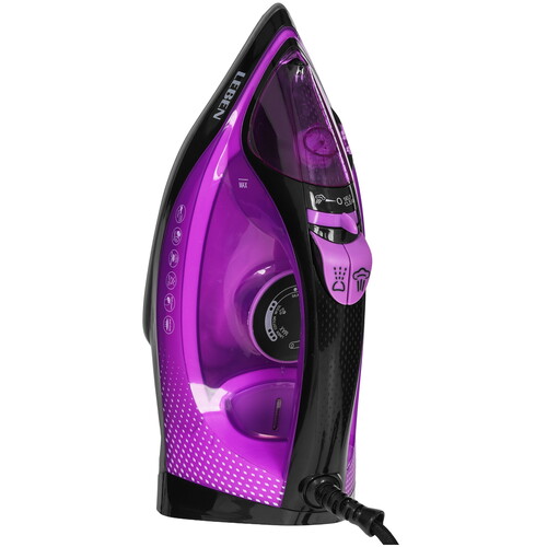 Купить Утюг LEBEN 249-044 фиолетовый  9237157. Характеристики, отзывы и цены в Донецке