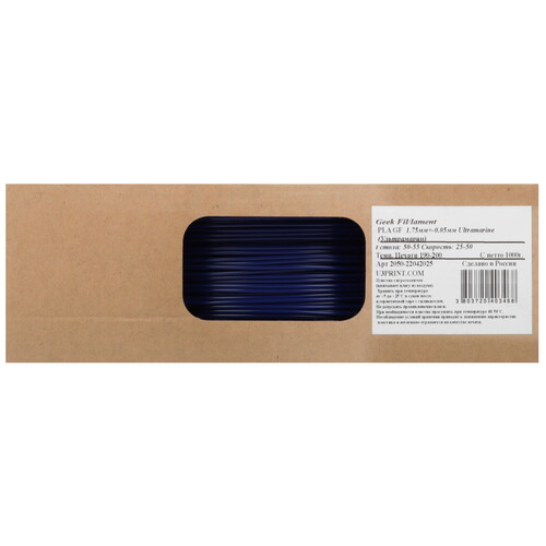 Купить Пластик Geek Filament Ultramarine  9193587. Характеристики, отзывы и цены в Донецке