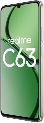 Купить 6.74" Смартфон realme C63 256 ГБ зеленый  5487651. Характеристики, отзывы и цены в Донецке
