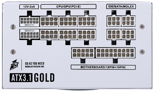 Купить Блок питания 1STPLAYER NGDP GOLD [HA-1000BA4-WH] белый  9327618. Характеристики, отзывы и цены в Донецке