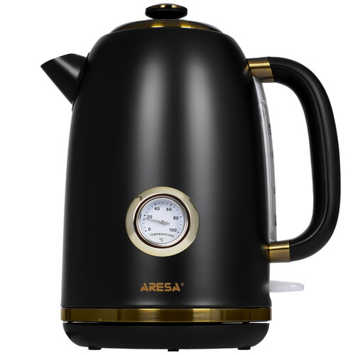 Купить Электрочайник Aresa AR-3479 черный  9300203. Характеристики, отзывы и цены в Донецке