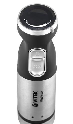 Купить Блендер погружной Vitek VT-3427 серебристый  5069682. Характеристики, отзывы и цены в Донецке