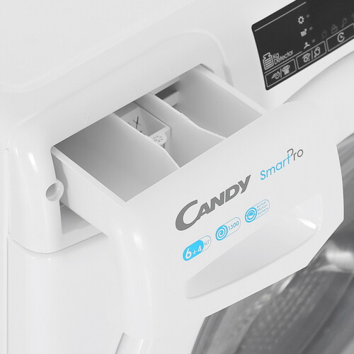 Купить Стирально-сушильная машина Candy Smart Pro CSOW4 1364T/2-07 белый  9915135. Характеристики, отзывы и цены в Донецке