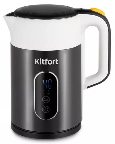 Купить Электрочайник Kitfort КТ-6625 черный  9093522. Характеристики, отзывы и цены в Донецке