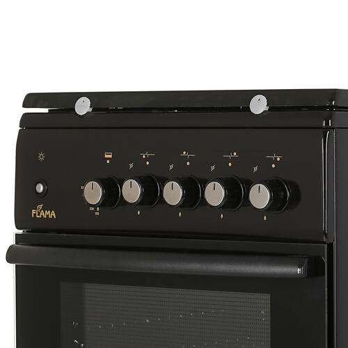 Купить Газовая плита Flama N FG 24236 коричневый  5305289. Характеристики, отзывы и цены в Донецке