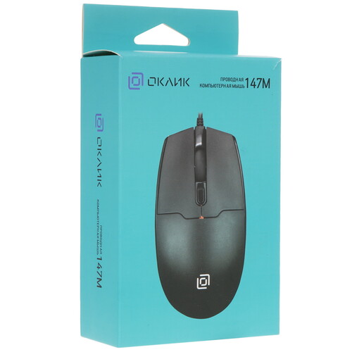 Купить Мышь проводная Oklick 147M  4899096. Характеристики, отзывы и цены в Донецке