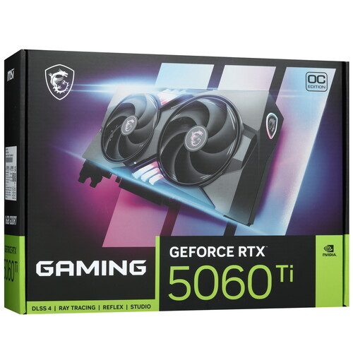 Купить Видеокарта MSI GeForce RTX 5060 Ti GAMING OC  5622546. Характеристики, отзывы и цены в Донецке