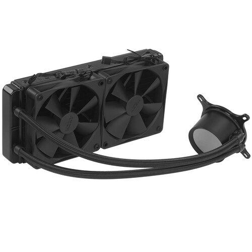 Купить Система охлаждения NZXT Kraken 240 черная  5621180. Характеристики, отзывы и цены в Донецке