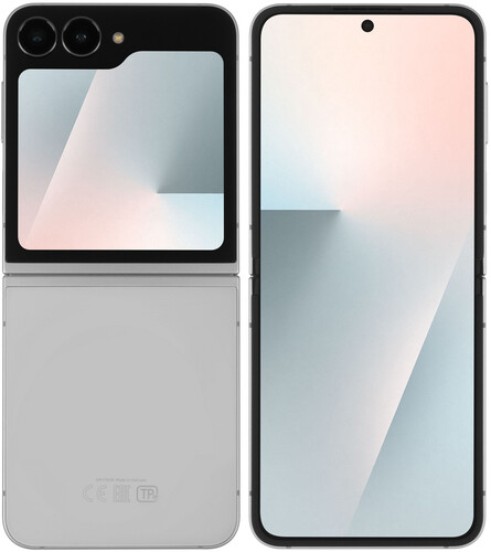 Купить 6.7" Смартфон Samsung Galaxy Z Flip7 FE 256 ГБ белый  5632786. Характеристики, отзывы и цены в Донецке