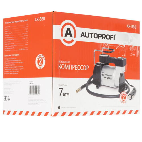 Купить Компрессор Autoprofi AK-580  9106309. Характеристики, отзывы и цены в Донецке