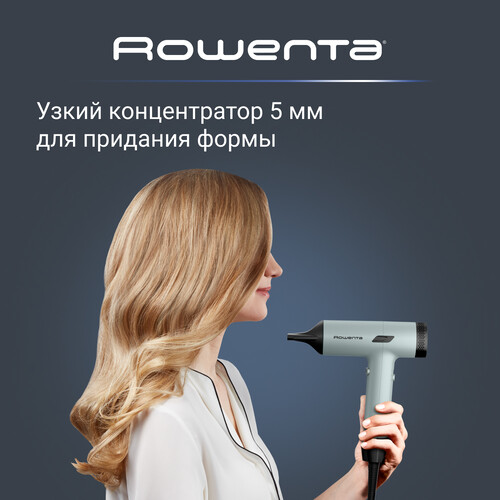 Купить Фен Rowenta HY7120E0 зеленый/черный  9278092. Характеристики, отзывы и цены в Донецке
