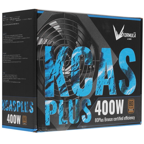 Купить Блок питания Formula KCAS PLUS 400W  черный  9229612. Характеристики, отзывы и цены в Донецке