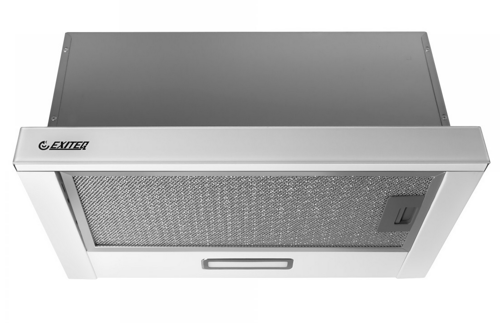 Купить Вытяжка телескопическая EXITEQ EX-1076 white glass белый/белый  5352299. Характеристики, отзывы и цены в Донецке