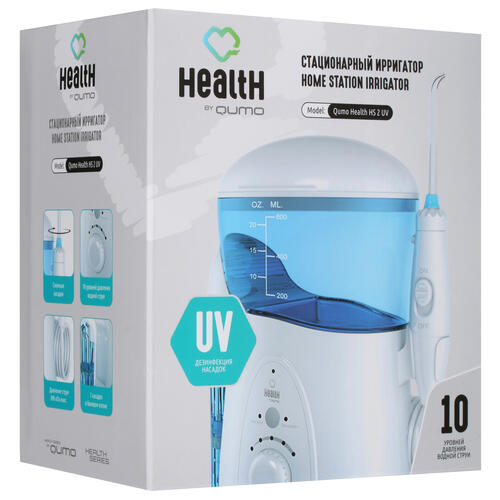 Купить Ирригатор Qumo Health Home Station HS 2 UV  8197732. Характеристики, отзывы и цены в Донецке