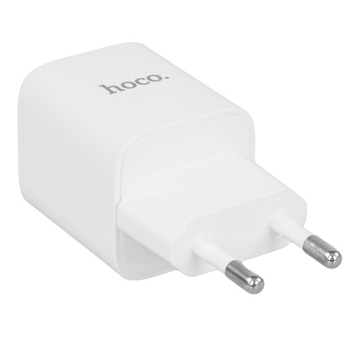 Купить Сетевое зарядное устройство Hoco C146A белый  5609254. Характеристики, отзывы и цены в Донецке