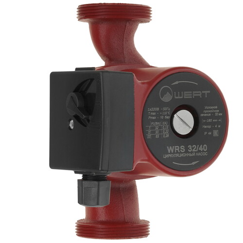Купить Циркуляционный насос WertRus WRS 32/40  9001387. Характеристики, отзывы и цены в Донецке