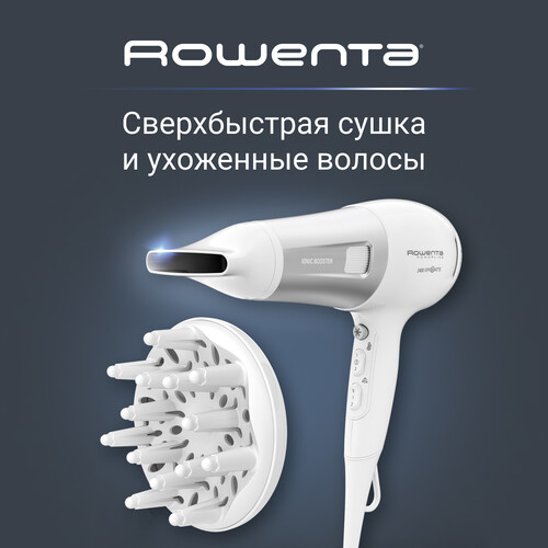 Купить Фен Rowenta Powerline CV5930F0 белый/серый  5608587. Характеристики, отзывы и цены в Донецке