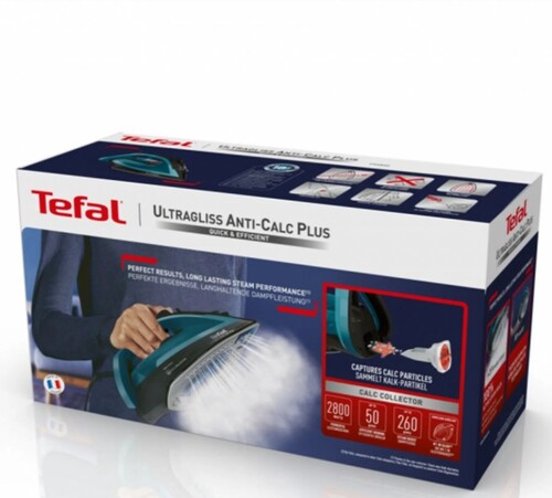 Купить Утюг-отпариватель Tefal FV6832E0 черный  9308754. Характеристики, отзывы и цены в Донецке
