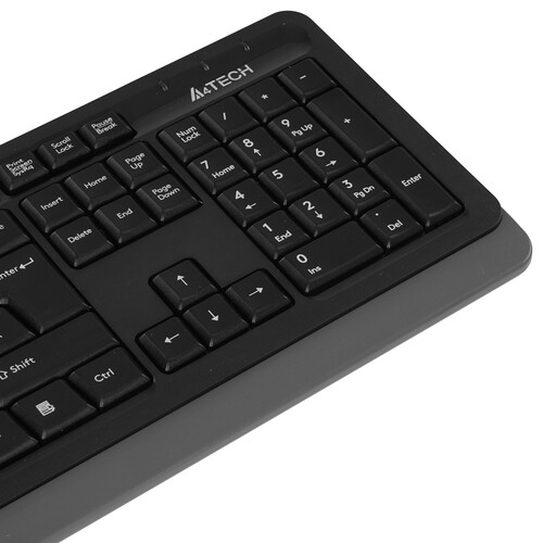 Купить Клавиатура+мышь беспроводная   A4Tech Fstyler FGS1035Q серый  9188921. Характеристики, отзывы и цены в Донецке