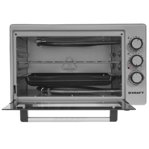Купить Мини-печь Kraft KF-MO 3200 GR серый  5333039. Характеристики, отзывы и цены в Донецке