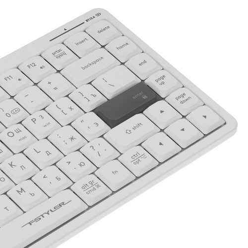 Купить Клавиатура беспроводная A4Tech Fstyler FBX53C  5616288. Характеристики, отзывы и цены в Донецке