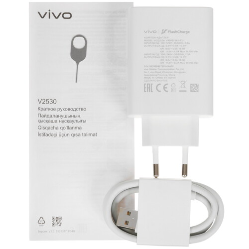 Купить 6.77" Смартфон Vivo V60 Lite 128 ГБ черный  5640601. Характеристики, отзывы и цены в Донецке
