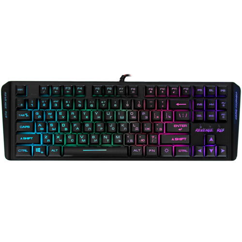 Купить Клавиатура проводная DEXP Revenge RGB  1614191. Характеристики, отзывы и цены в Донецке