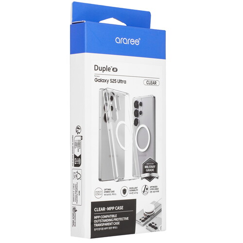 Купить Накладка  Araree Duple M для Samsung Galaxy S25 Ultra прозрачный  5617351. Характеристики, отзывы и цены в Донецке