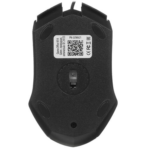 Купить Мышь проводная QUMO Office M14  4827140. Характеристики, отзывы и цены в Донецке
