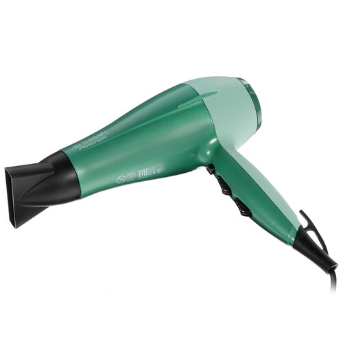 Купить Фен GA.MA POTENZA ION 3D зеленый/черный  1619090. Характеристики, отзывы и цены в Донецке
