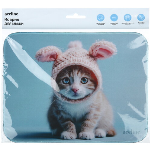 Купить Коврик Aceline Cute kitten (XS) разноцветный  5474531. Характеристики, отзывы и цены в Донецке