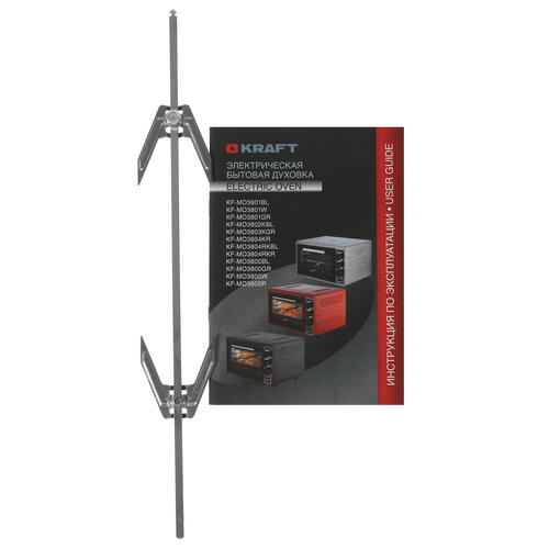 Купить Мини-печь Kraft KF-MO 3804 RKR красный  8187733. Характеристики, отзывы и цены в Донецке