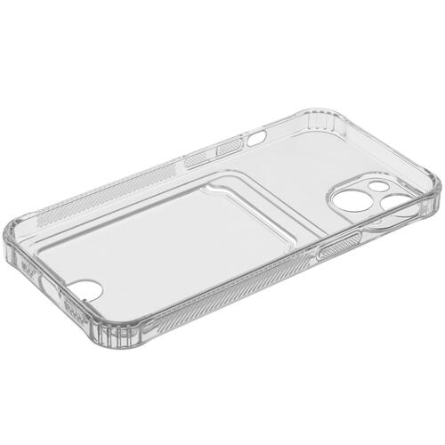 Купить Накладка  Aceline Pocket для Apple iPhone 13 прозрачный  5088052. Характеристики, отзывы и цены в Донецке