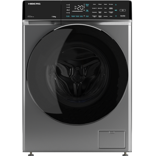 Купить Стиральная машина HIBERG i-DDQ9-712 Sd серый  9975379. Характеристики, отзывы и цены в Донецке