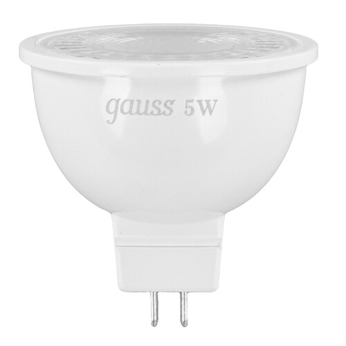 Купить Лампа светодиодная Gauss MR16 5W 530lm 4100K GU5.3  9119096. Характеристики, отзывы и цены в Донецке