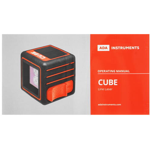 Купить Лазерный нивелир ADA Cube Professional Edition  6672817. Характеристики, отзывы и цены в Донецке