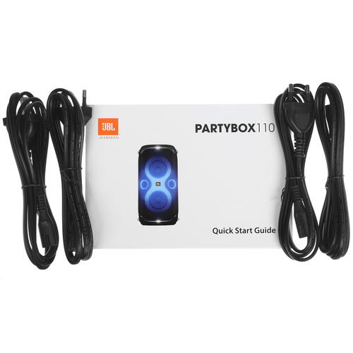 Купить Портативная аудиосистема JBL PARTYBOX 110, черный  5055655. Характеристики, отзывы и цены в Донецке