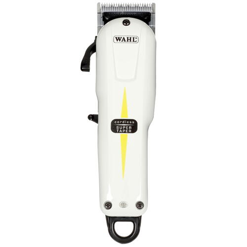 Машинка для стрижки Wahl Super Taper Cordless белый/желтый, черный