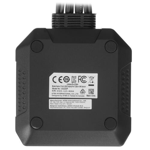 Купить KVM переключатель ATEN CS22DP  4762362. Характеристики, отзывы и цены в Донецке