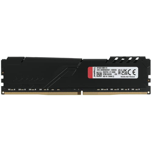 Купить Оперативная память Kingston FURY Beast Black [KF432C16BB1/16] 16 ГБ  5072385. Характеристики, отзывы и цены в Донецке
